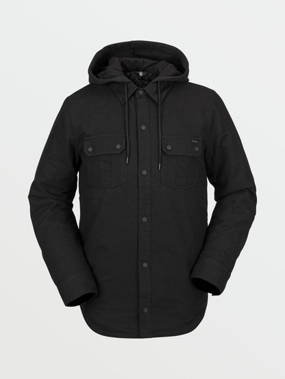 Veste en flanelle Field Insulated - BLACK ON BLACK