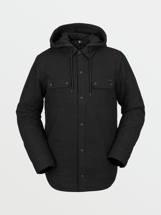 Veste en flanelle Field Insulated - BLACK ON BLACK