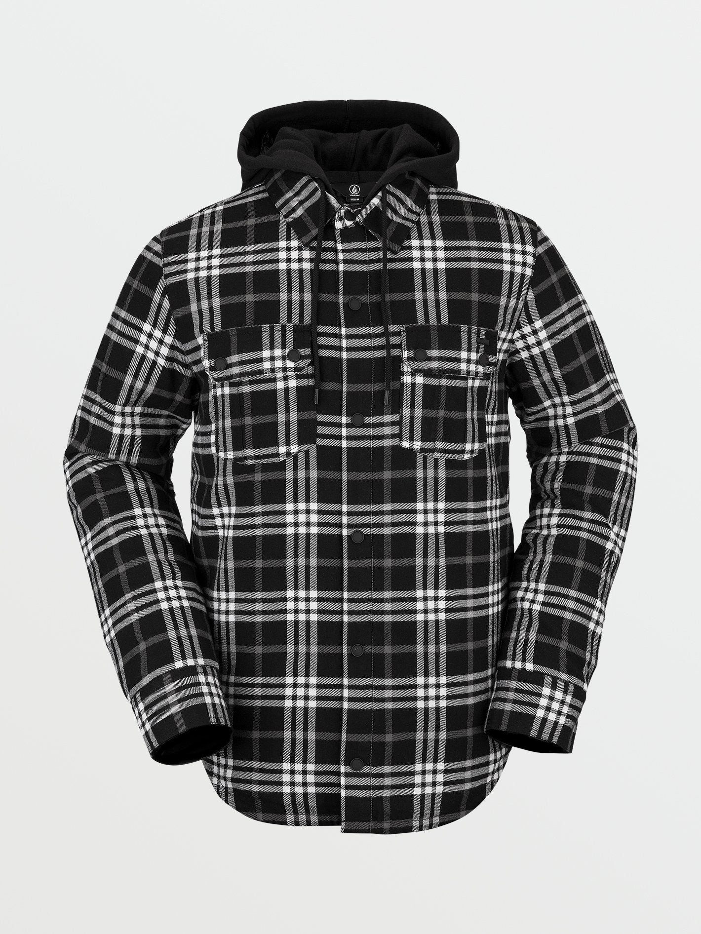 Field Insulated Flannel Jacket - BLACK