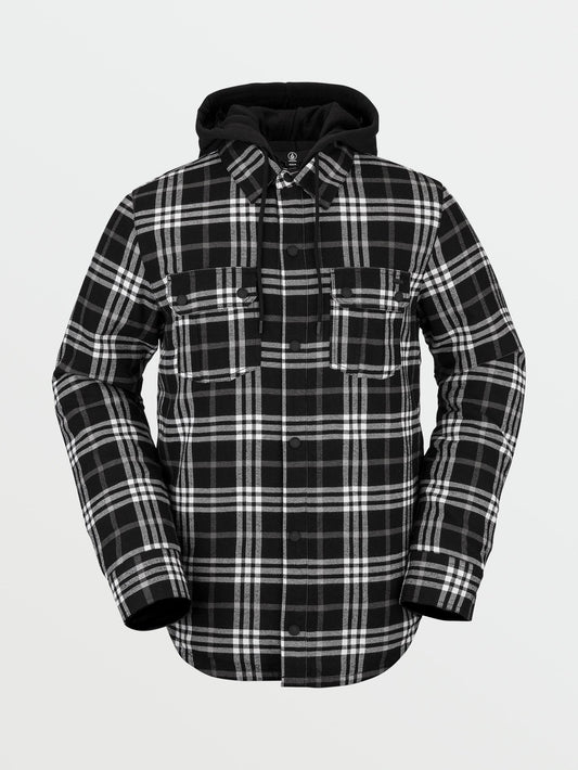 Veste en flanelle Field Insulated - BLACK