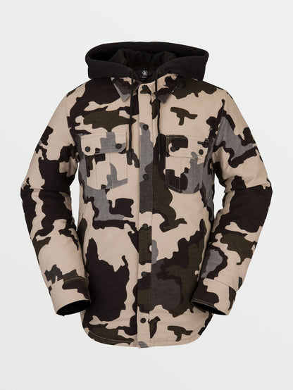 Field Insulated Flannel Jacket - DRILL KHAKI