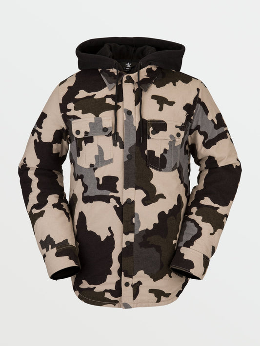 Veste en flanelle Field Insulated - DRILL KHAKI