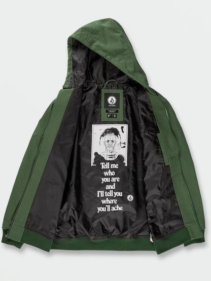 Dustbox-Jacke – Militär (Unisex)