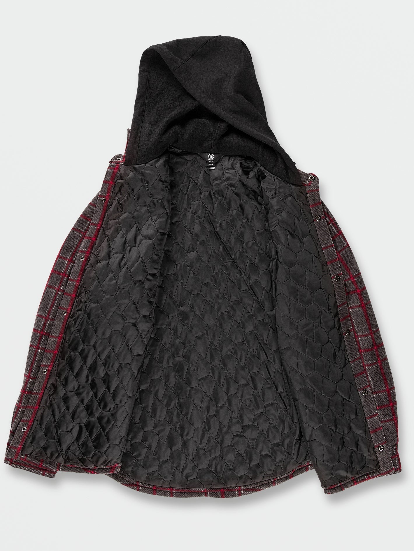 Veste Field Insulated Flannel - Black Plaid