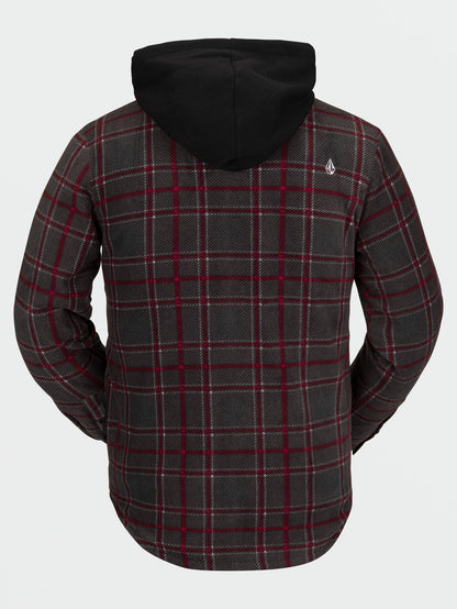 Veste Field Insulated Flannel - Black Plaid