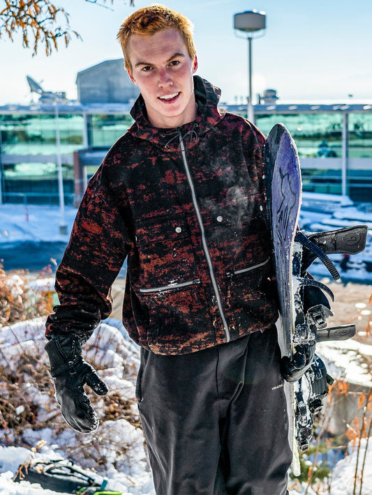 Dustbox-Jacke – Kastanienbraunes Tarnmuster