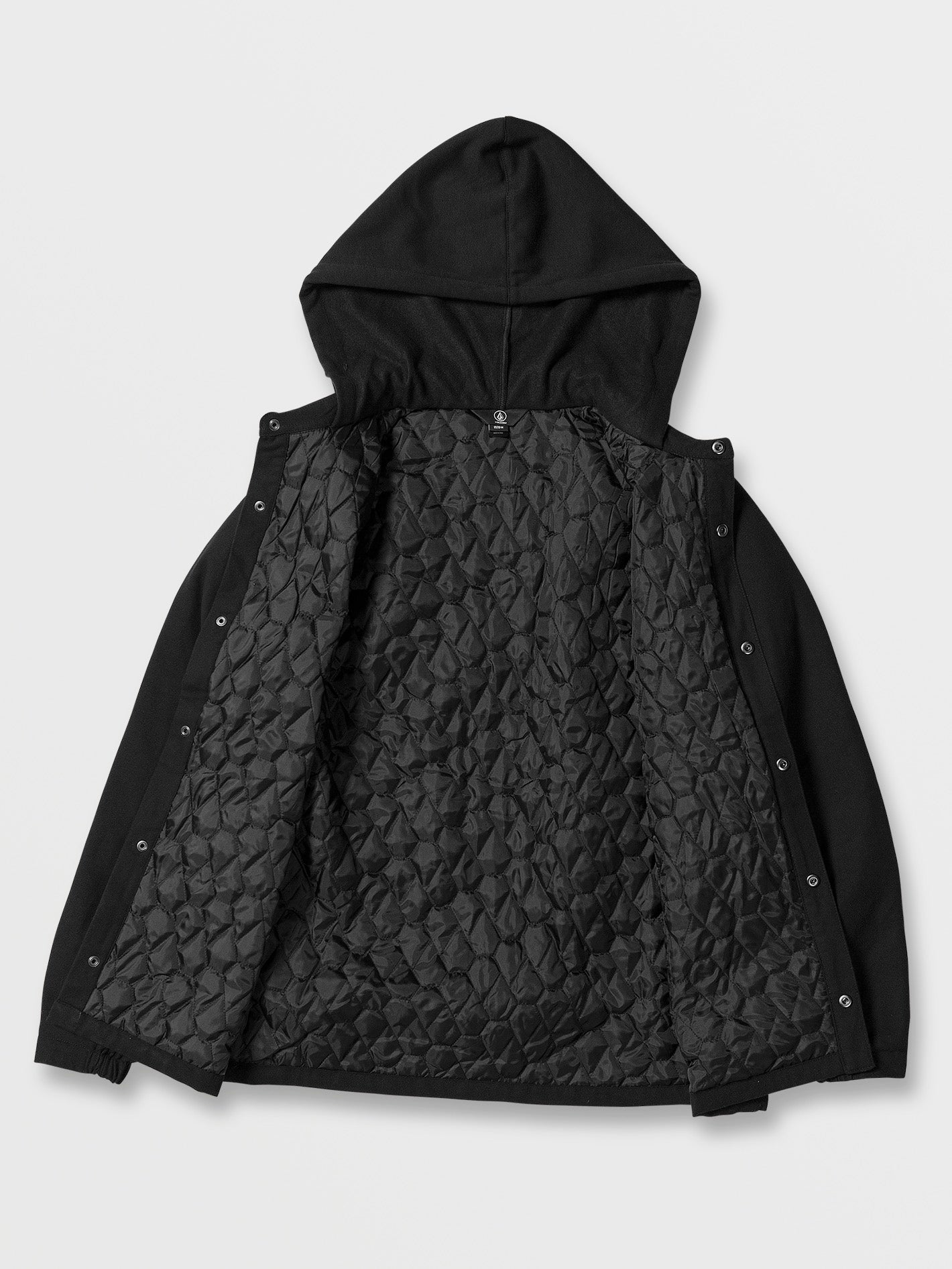 Isolierte Reitflanelljacke – SCHWARZ