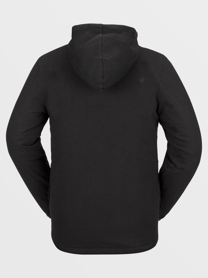 Isolierte Reitflanelljacke – SCHWARZ