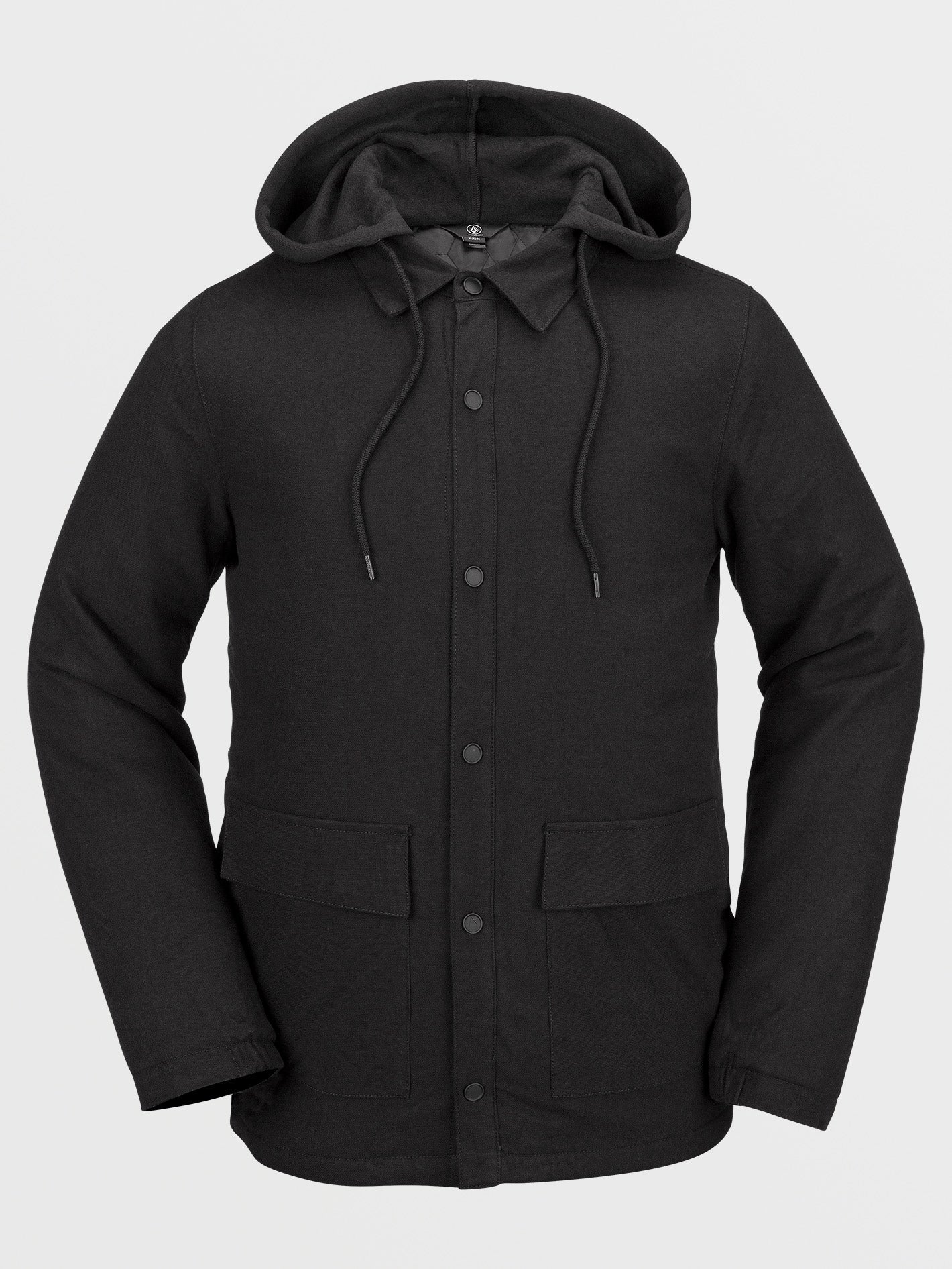 Isolierte Reitflanelljacke – SCHWARZ