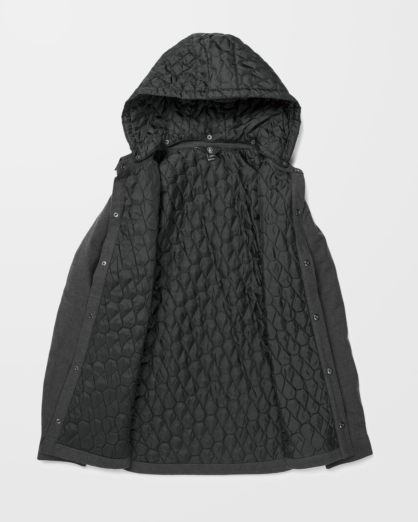 Veste Insulated Riding Flannel - Heather Black