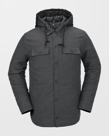 Veste Insulated Riding Flannel - Heather Black