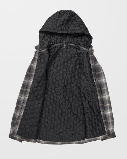 Isolierte Reitflanelljacke - Stein