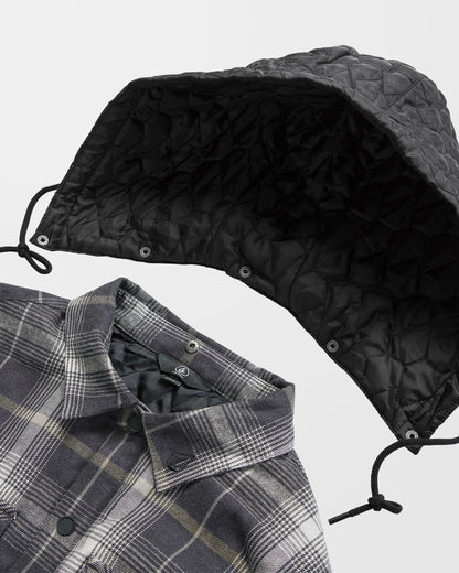 Isolierte Reitflanelljacke - Stein