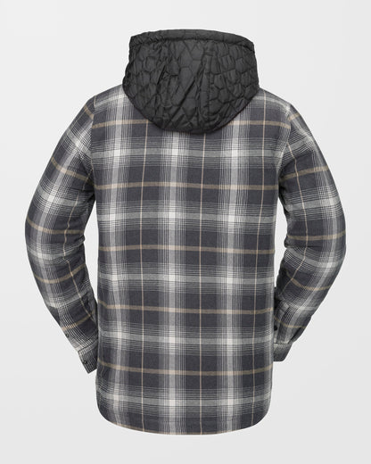 Isolierte Reitflanelljacke - Stein