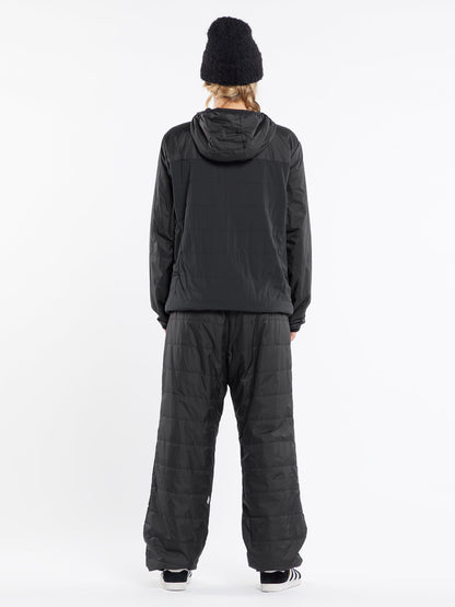 Utility Puff Down Jacket - BLACK