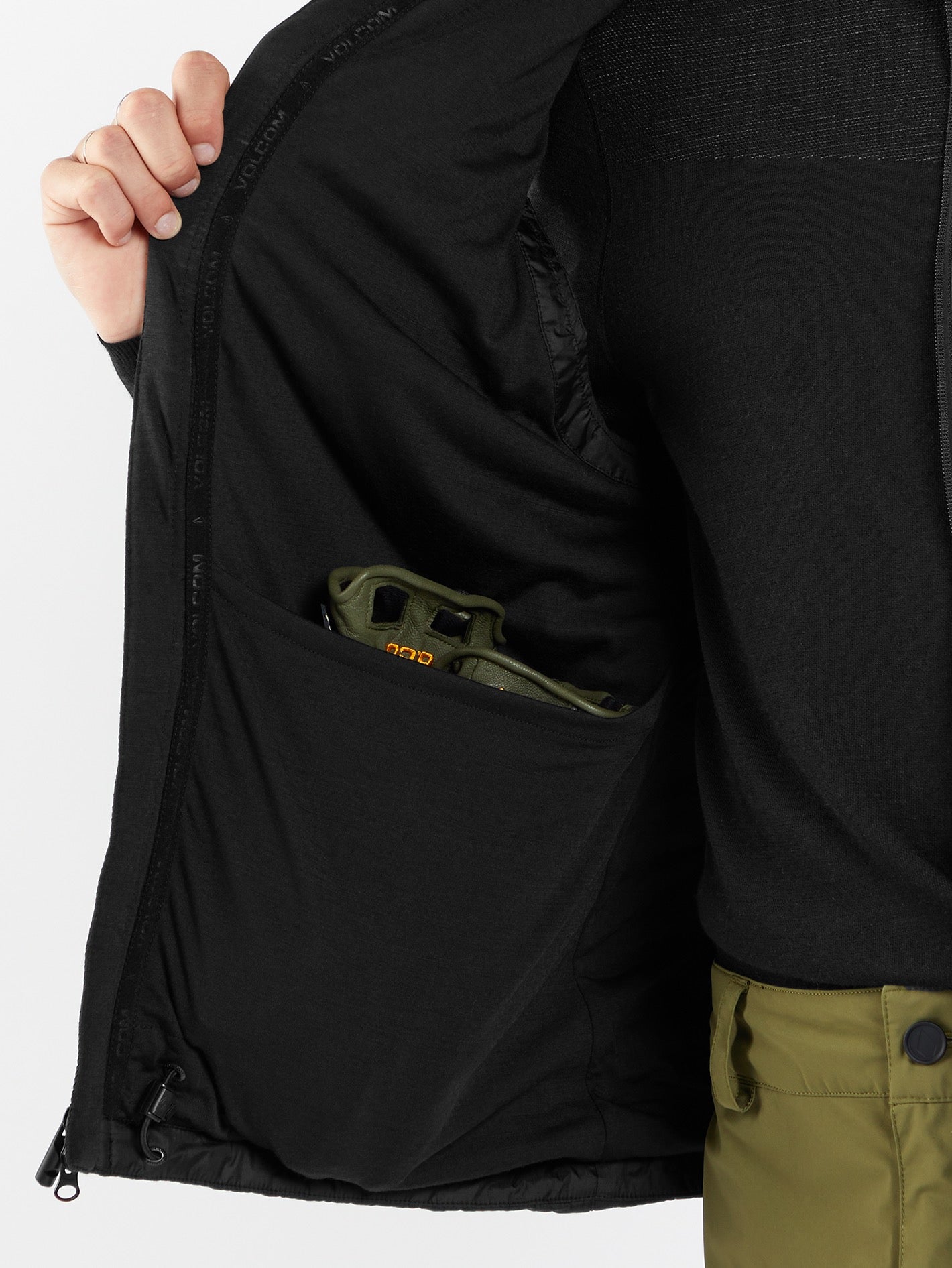 Utility Puff Ärmellose Daunenjacke - SCHWARZ