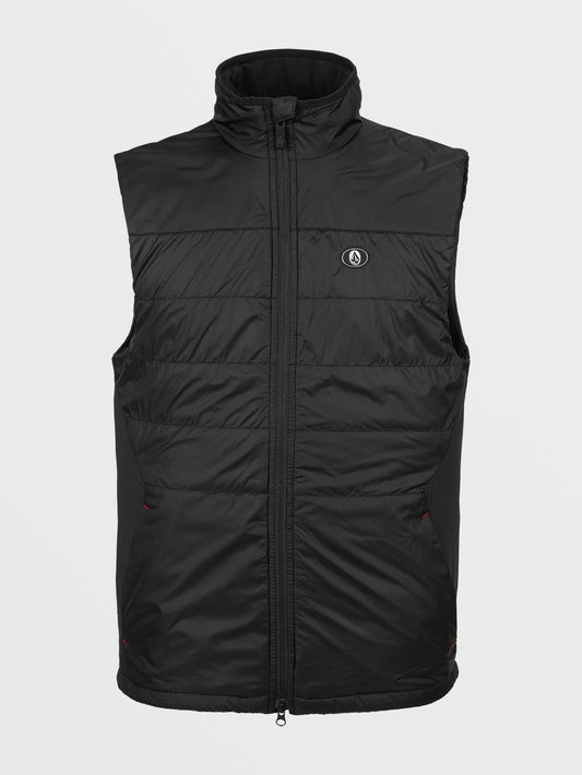 Utility Puff Ärmellose Daunenjacke - SCHWARZ