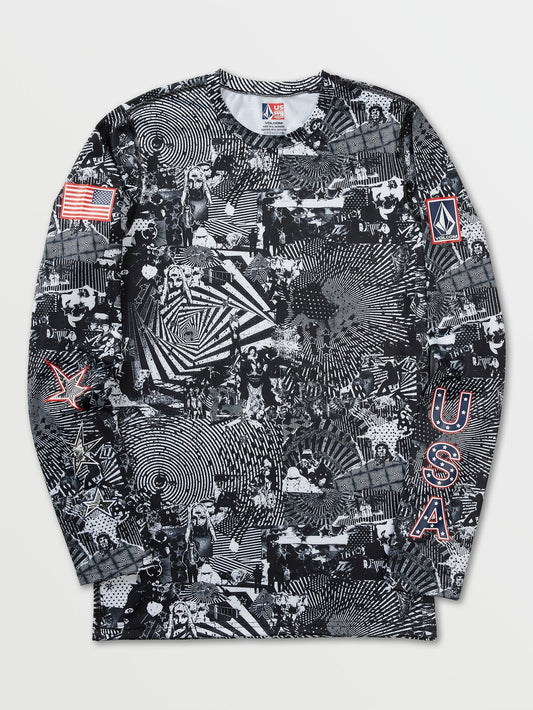 Top Première Couche USST - BLACK WHITE