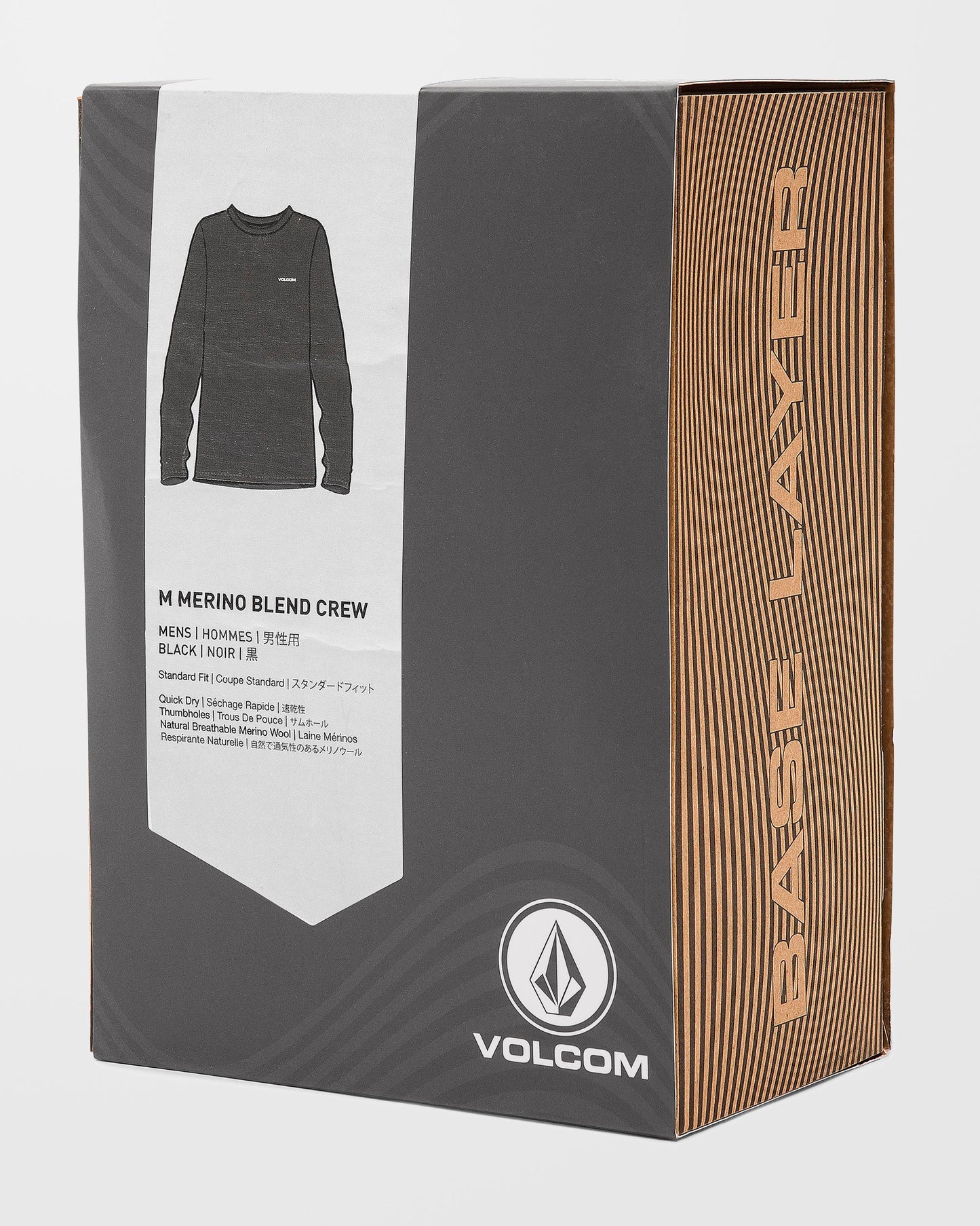 M Merino Blend First Layer T-Shirt - Black