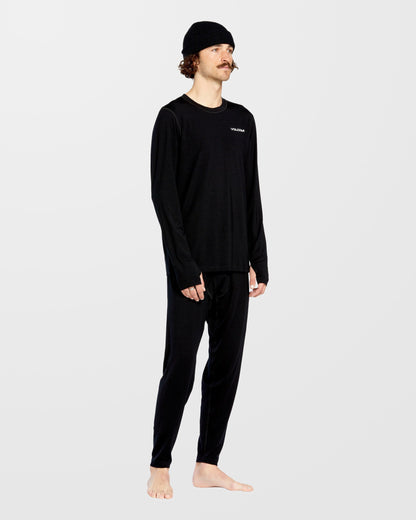 M Merino Blend First Layer T-Shirt - Black