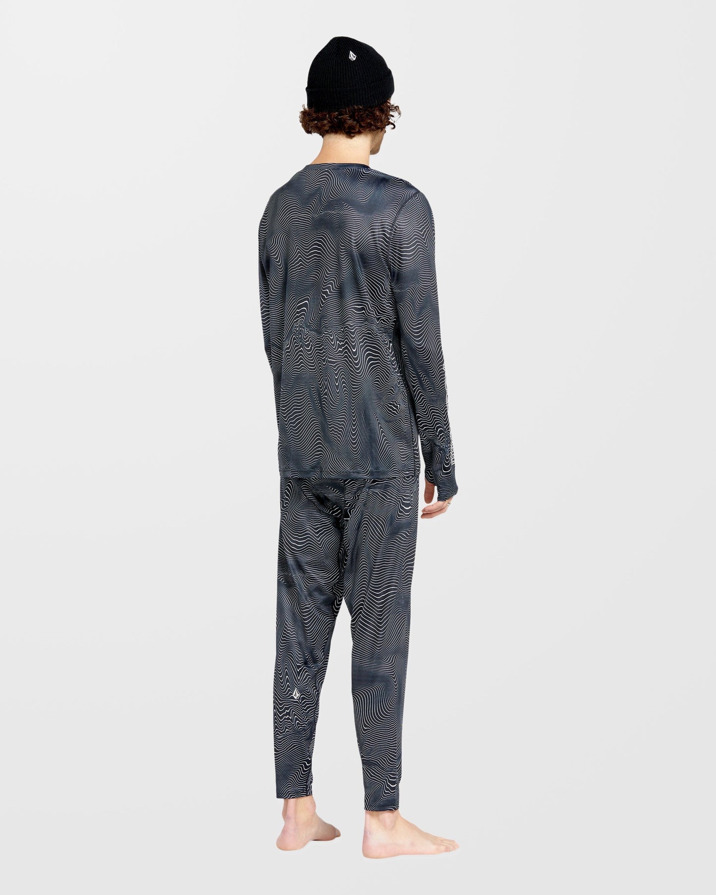 M V-Science First Layer T-Shirt - Black Print