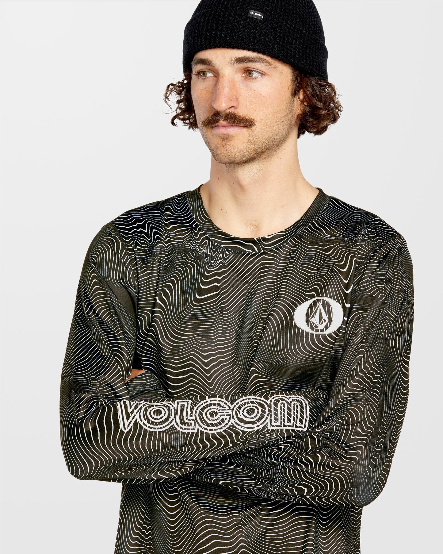M V-Science First Layer T-Shirt - Black Print