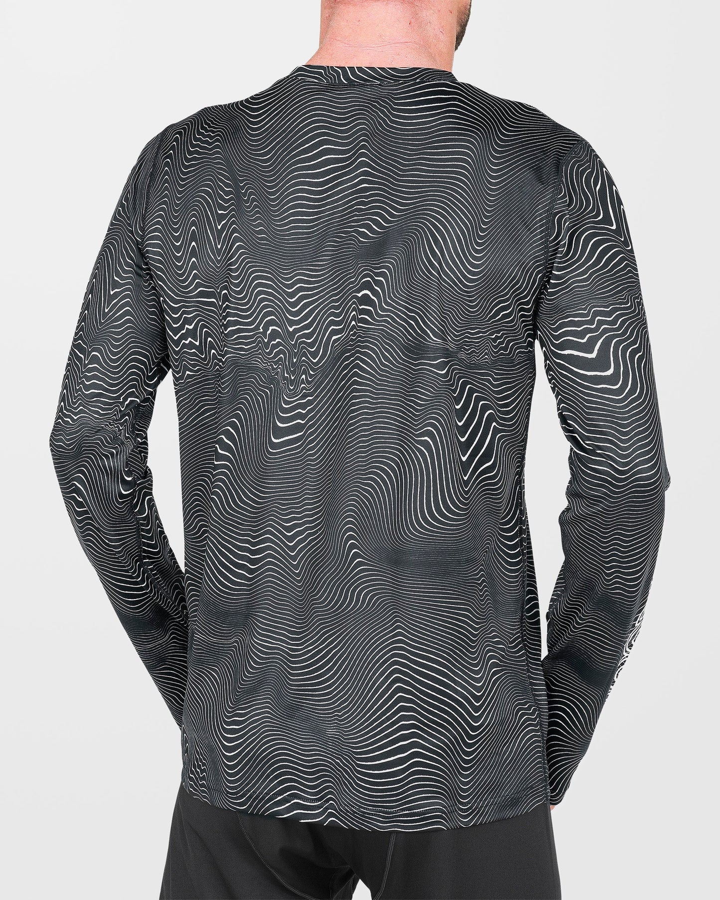 M V-Science First Layer T-Shirt - Black Print