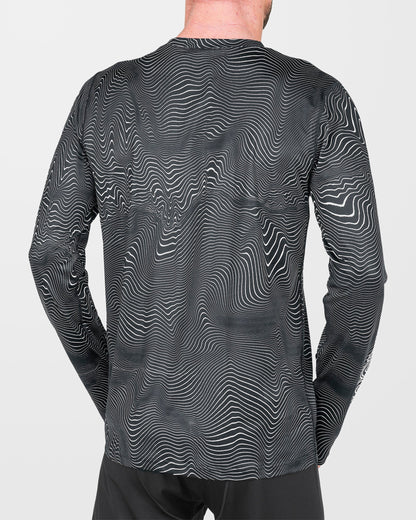 M V-Science First Layer T-Shirt - Black Print