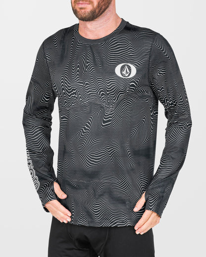 M V-Science First Layer T-Shirt - Black Print