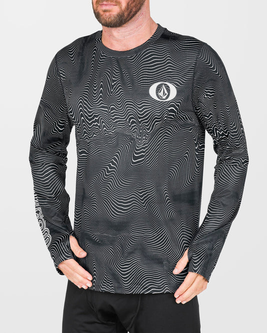 M V-Science First Layer T-Shirt - Black Print