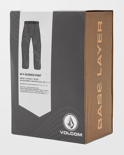 M V-Science First Layer Hose - Schwarzer Aufdruck