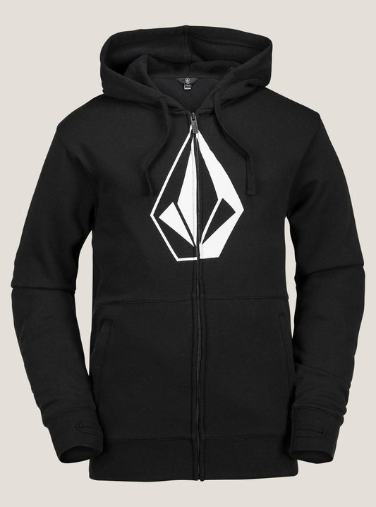 Jla Stone Sweatshirt mit Reißverschluss - Schwarz