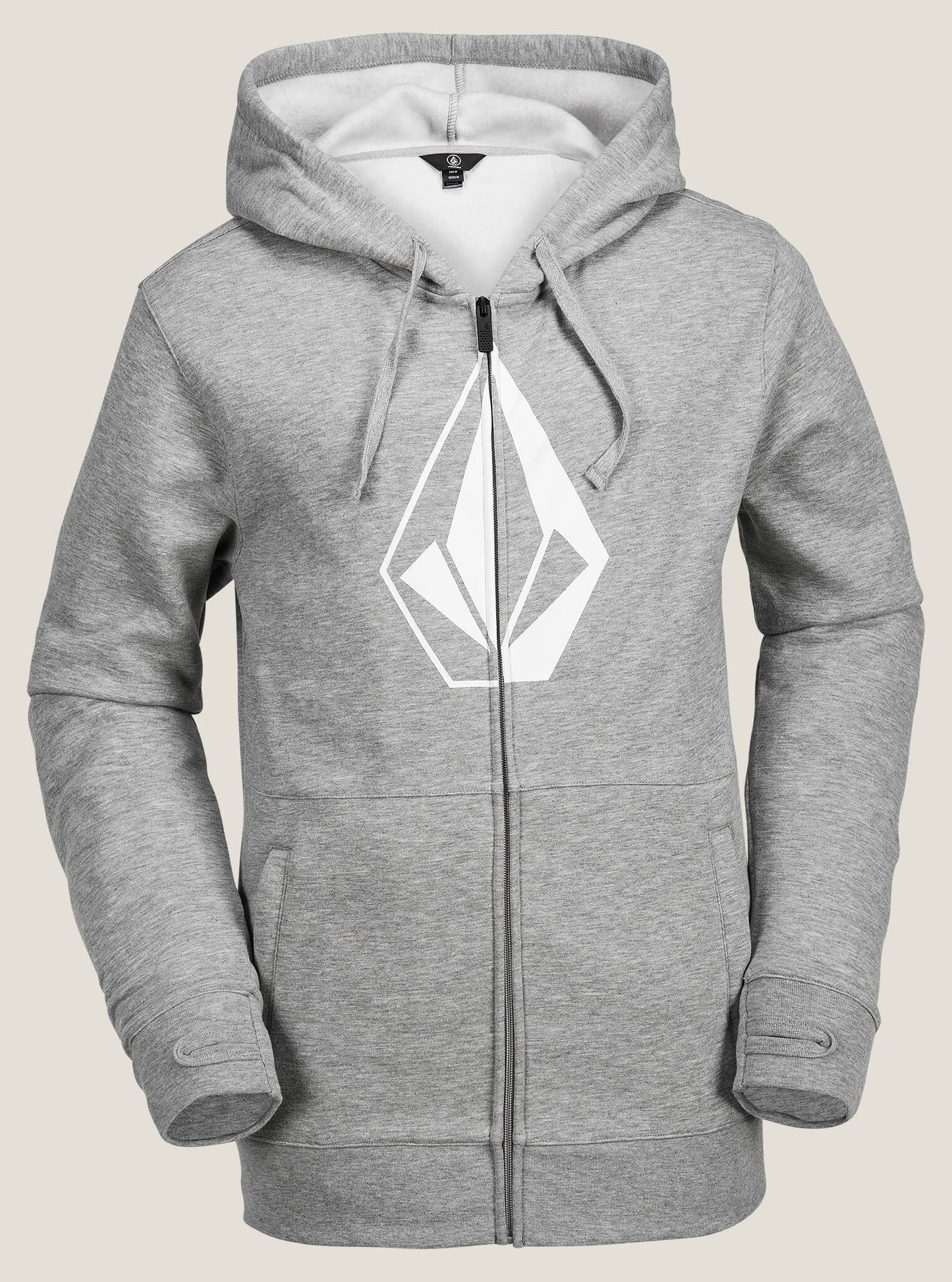 Sweat Jla Stone Zip - Heather Grey