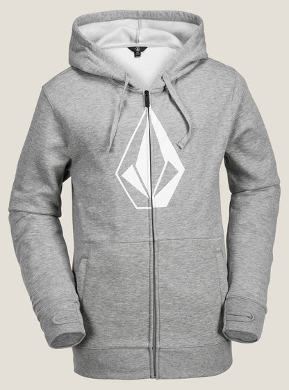 Sweat Jla Stone Zip - Heather Grey
