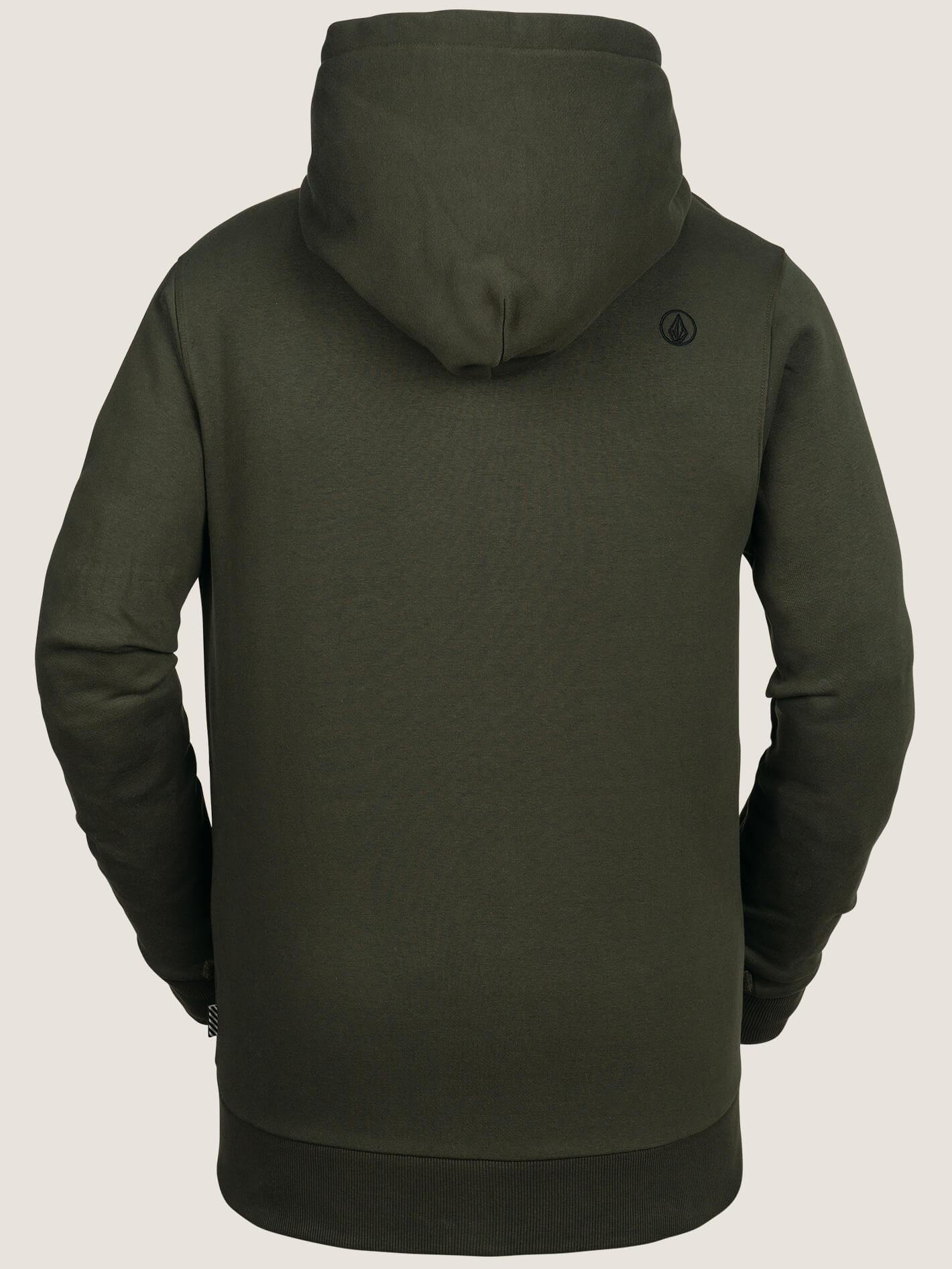 Stone Terry Sweatshirt - Schwarz Grün