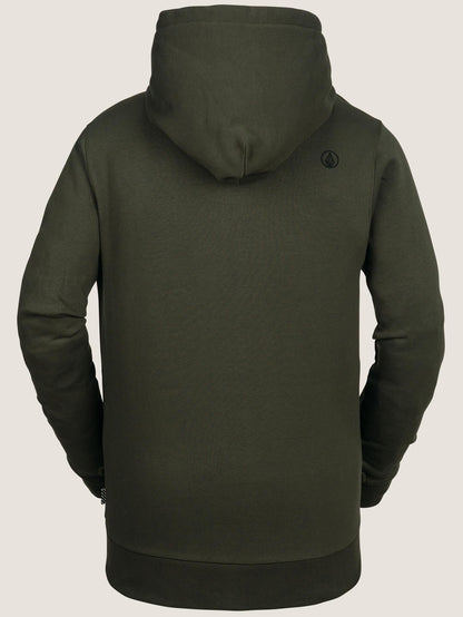 Stone Terry Sweatshirt - Schwarz Grün