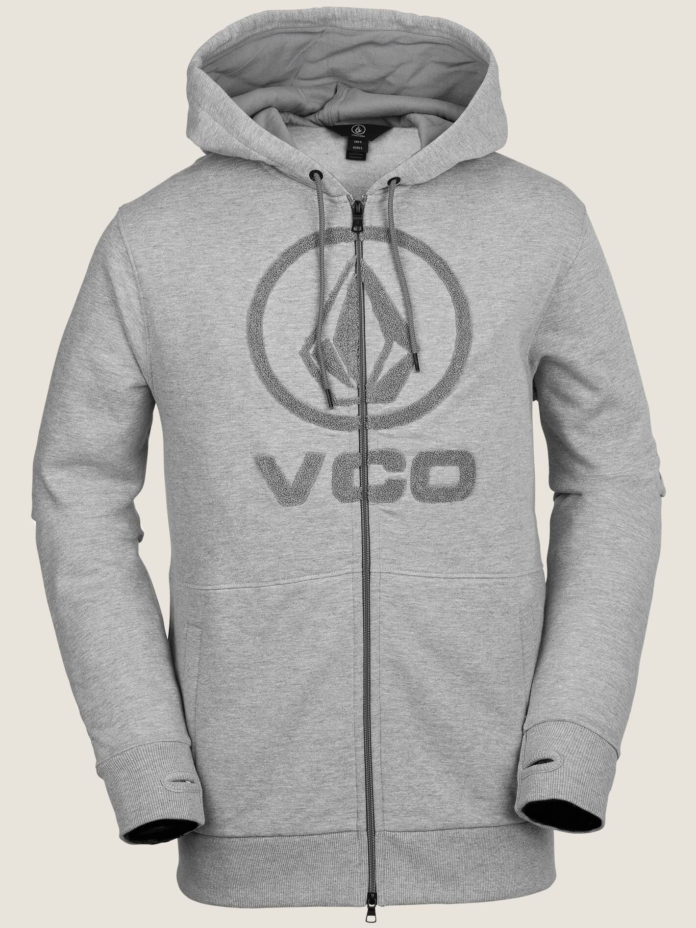 Stone Terry Sweatshirt - Heather Gray