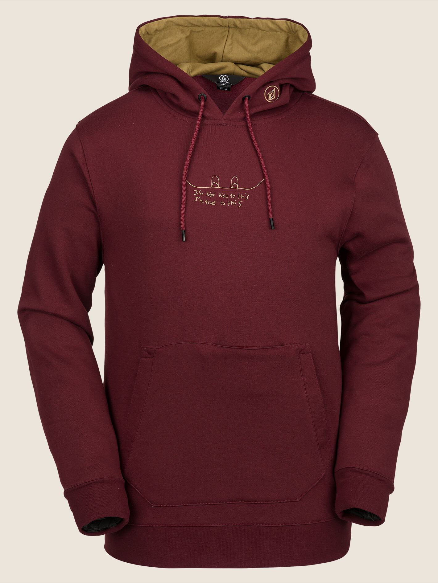 JLA Sweatshirt - Gebranntes Rot