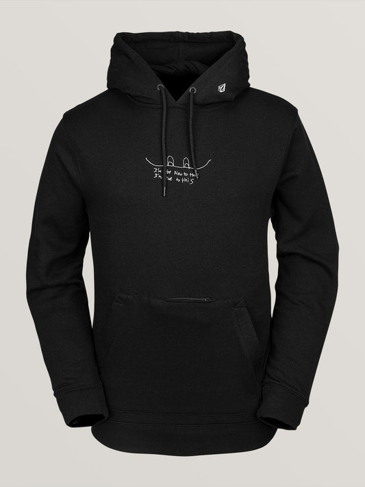 Jla Fleece-Sweatshirt – SCHWARZ