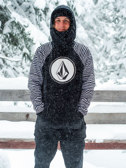 Hydro Snow Hoodie – SCHWARZER STREIFEN