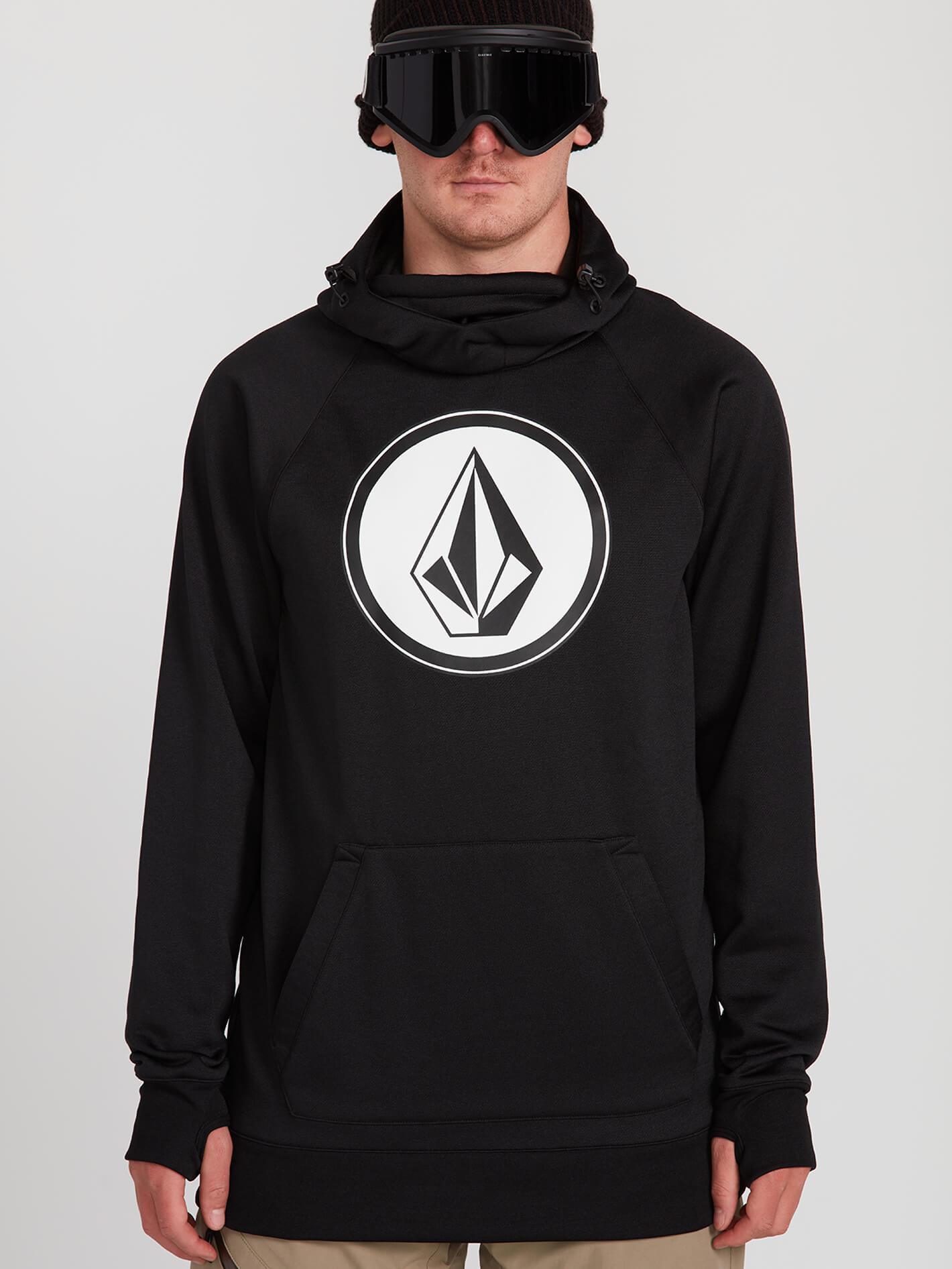 Hydro Snow Hoodie – SCHWARZER STREIFEN
