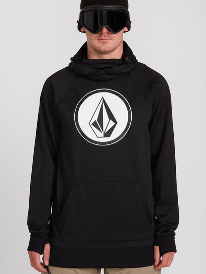 Hydro Snow Hoodie – SCHWARZER STREIFEN