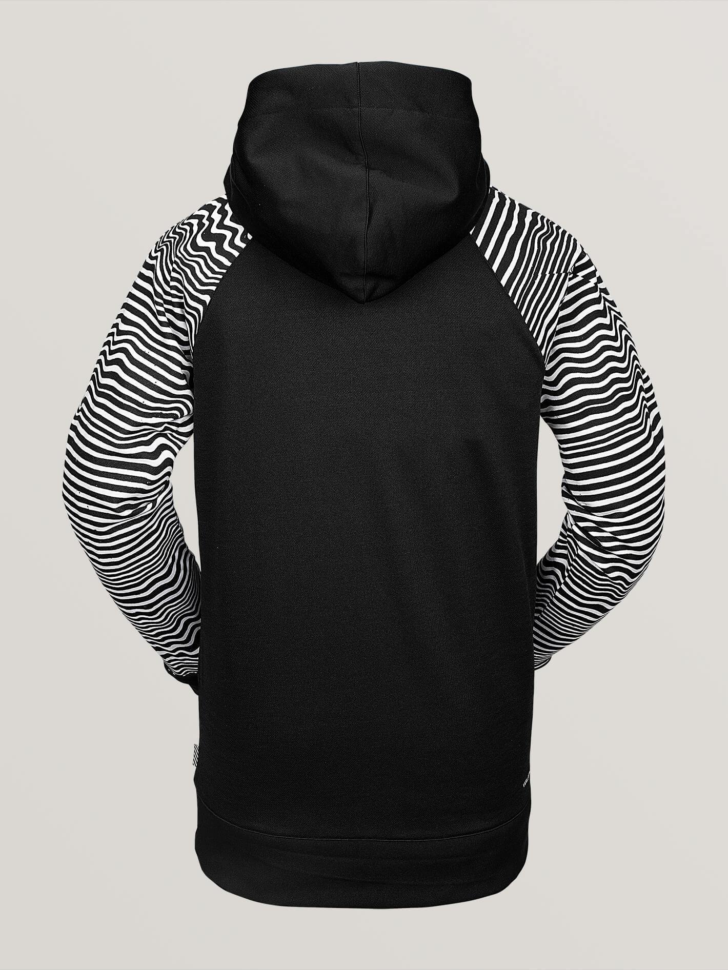 Hydro Snow Hoodie – SCHWARZER STREIFEN