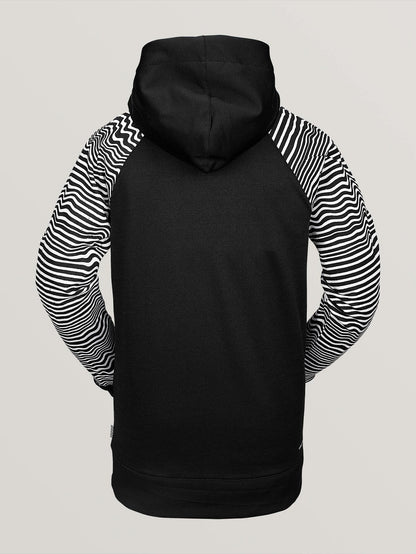 Hydro Snow Hoodie – SCHWARZER STREIFEN