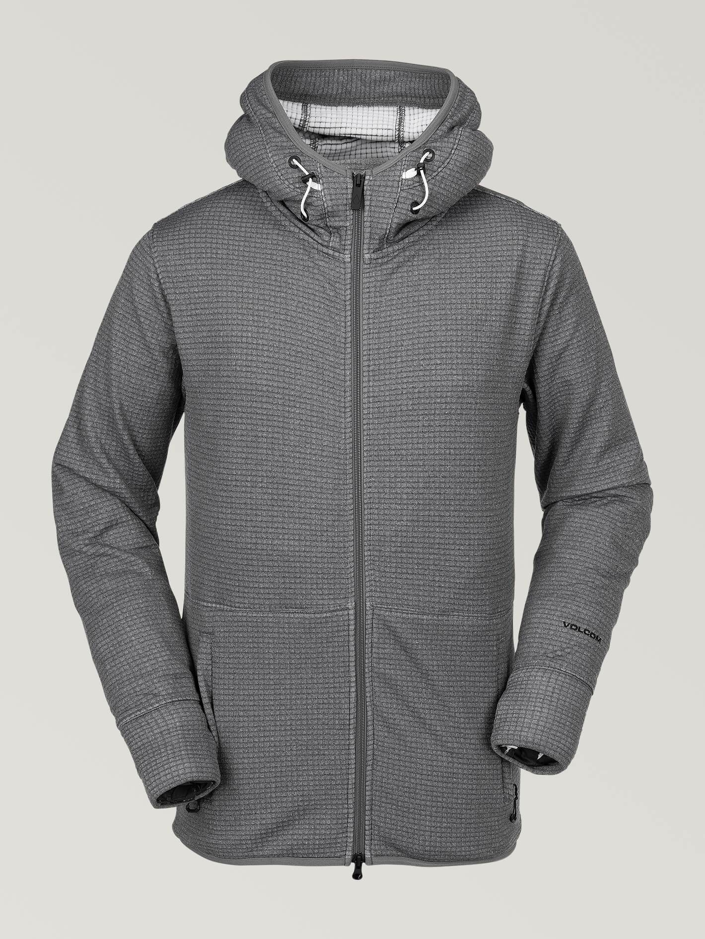 Tech Hoody Polartec® - HEATHER GREY