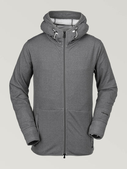 Tech Hoody Polartec® - HEATHER GREY