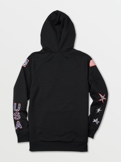 Sweat à capuche USST Hydro Riding - OU BLACK