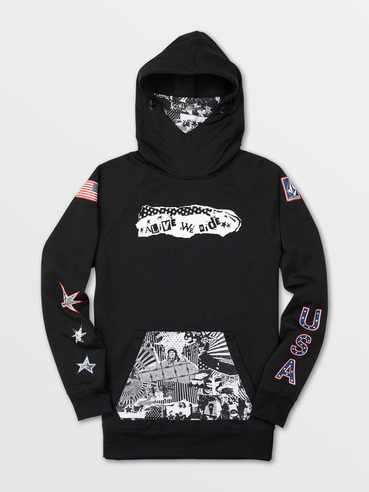 Sweat à capuche USST Hydro Riding - OU BLACK
