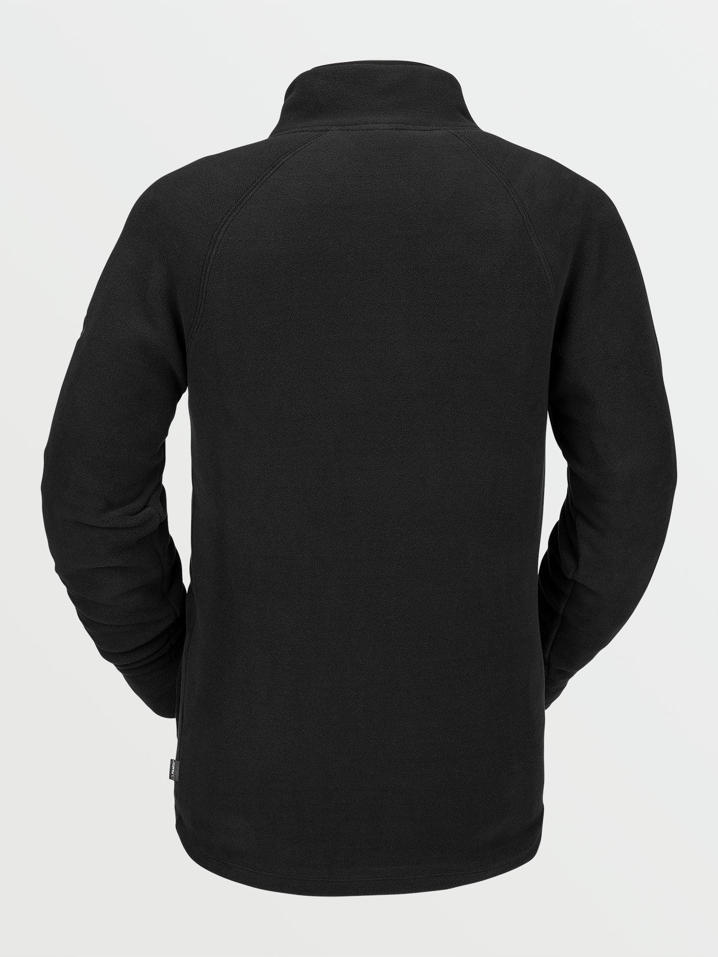 Polartec® Sweatshirt mit 1/2-Reißverschluss – Schwarz