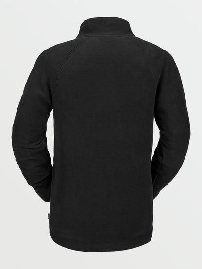 Polartec® Sweatshirt mit 1/2-Reißverschluss – Schwarz
